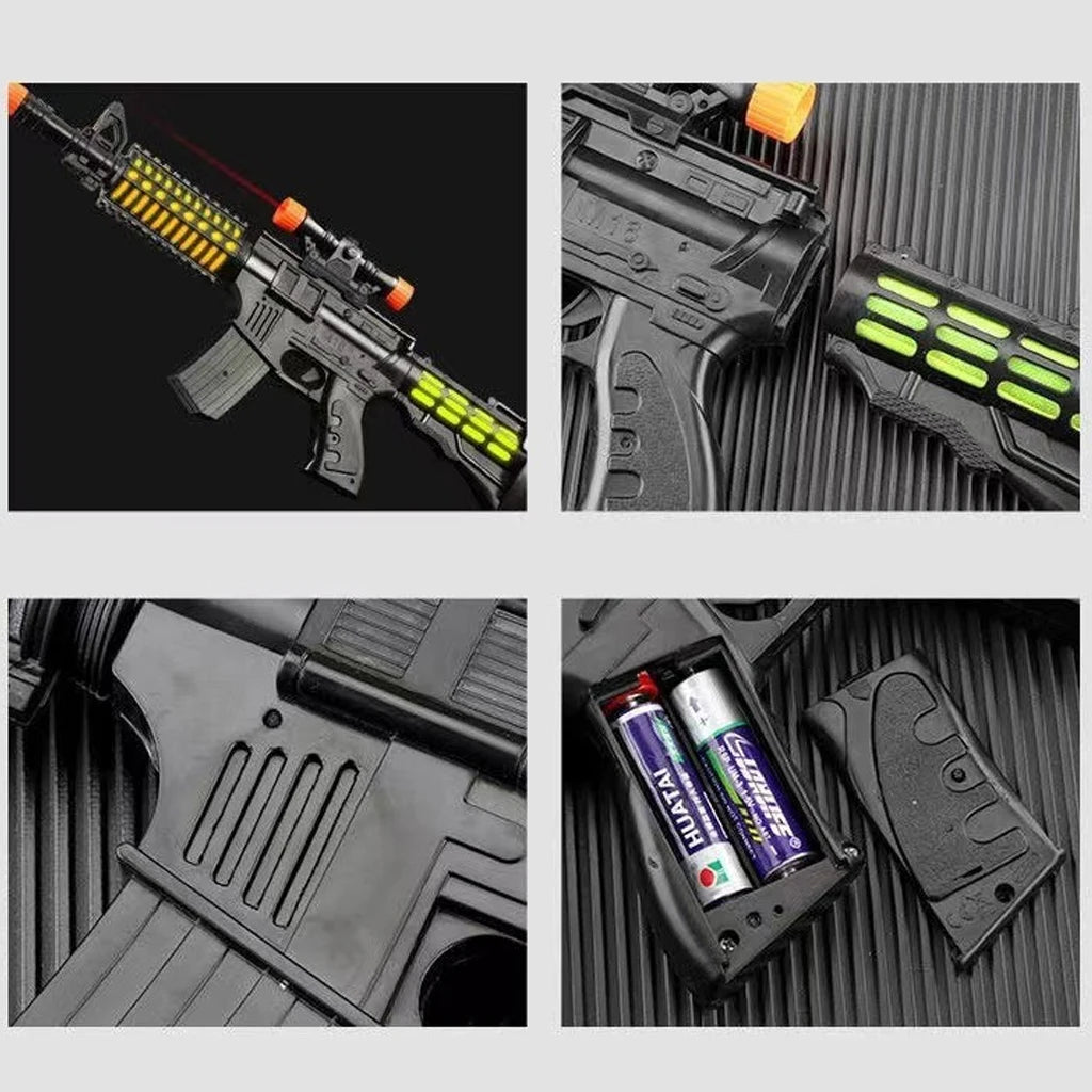 Pistola de luces y sonido