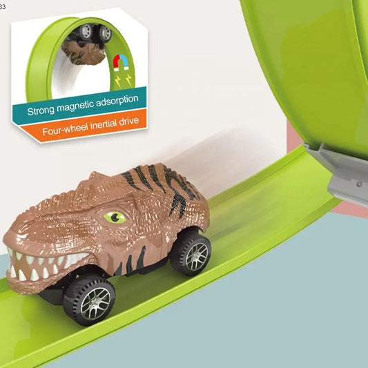 Pista de Carros Dinosaurio