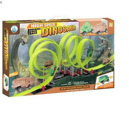 Pista de Carros Dinosaurio